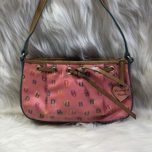 Authentic Dooney & Bourke Pink CC Signature Bag
